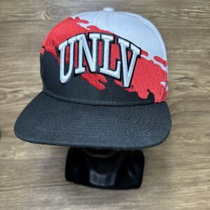UNLV Runnin Rebels Mitchell & Ness Snapback Hat Las Vegas Nevada Rebels